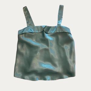 Vintage Heiress Satin Tank Top